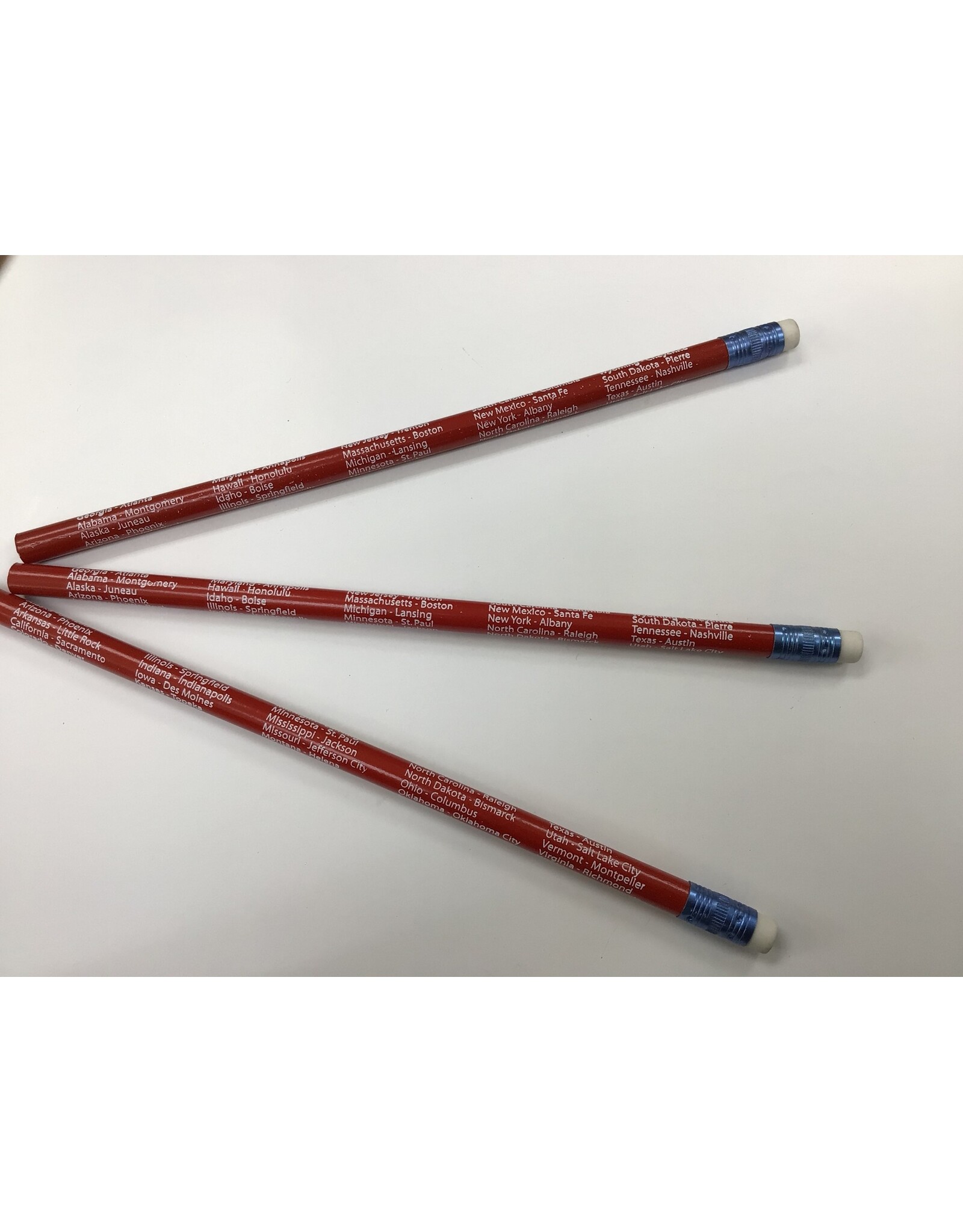 PENCIL: STATE CAPITALS