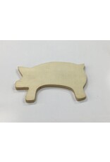 WOOD SHAPE: PIG
