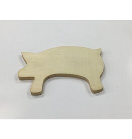 WOOD SHAPE: PIG