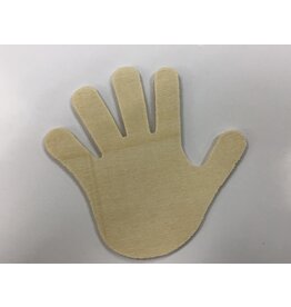 WOOD SHAPE: HAND 4”
