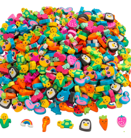 ERASER: MINI ERASER , ASSORTED 500 PACK