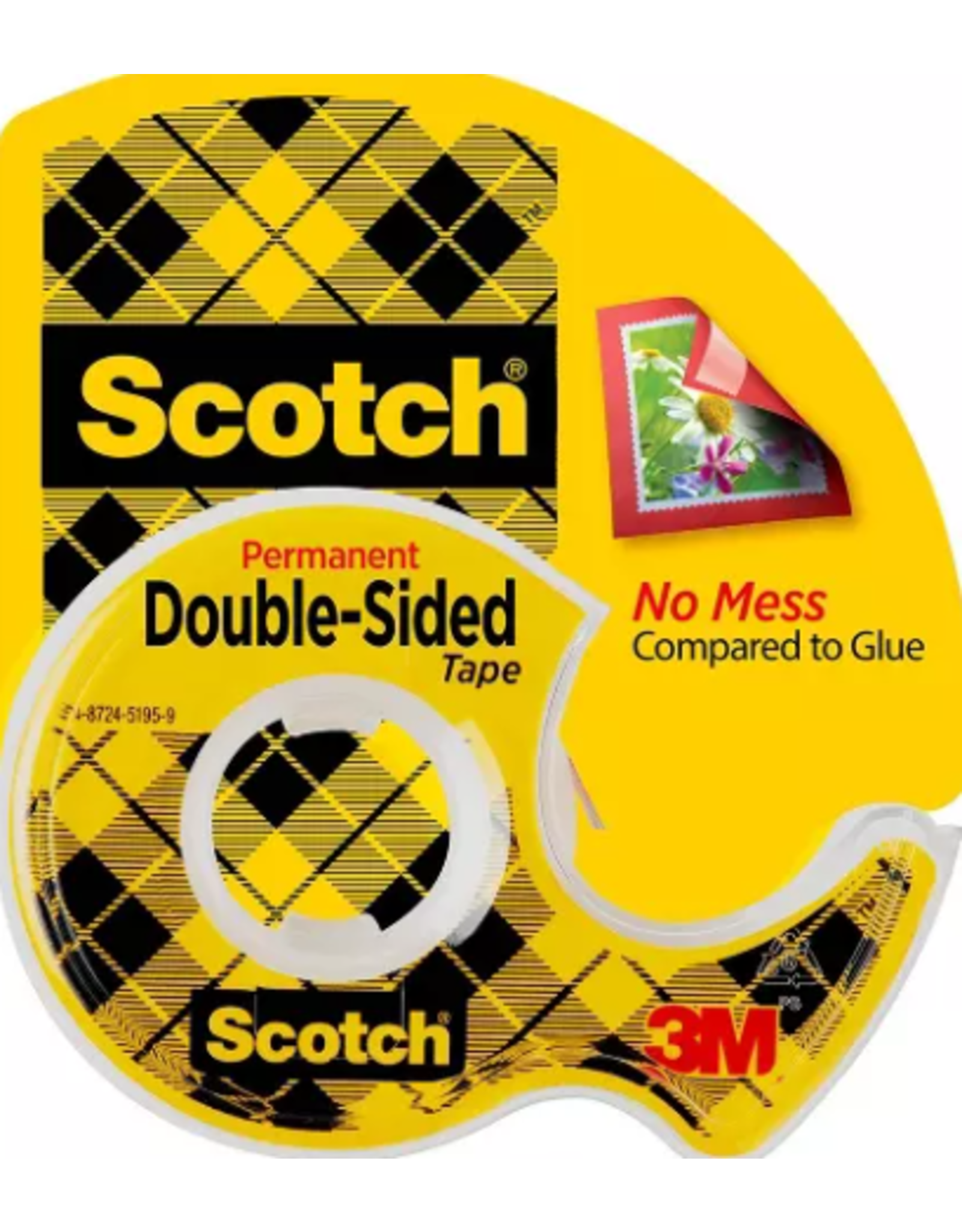 SCOTCH TAPE Double Sided  .75"x 300"