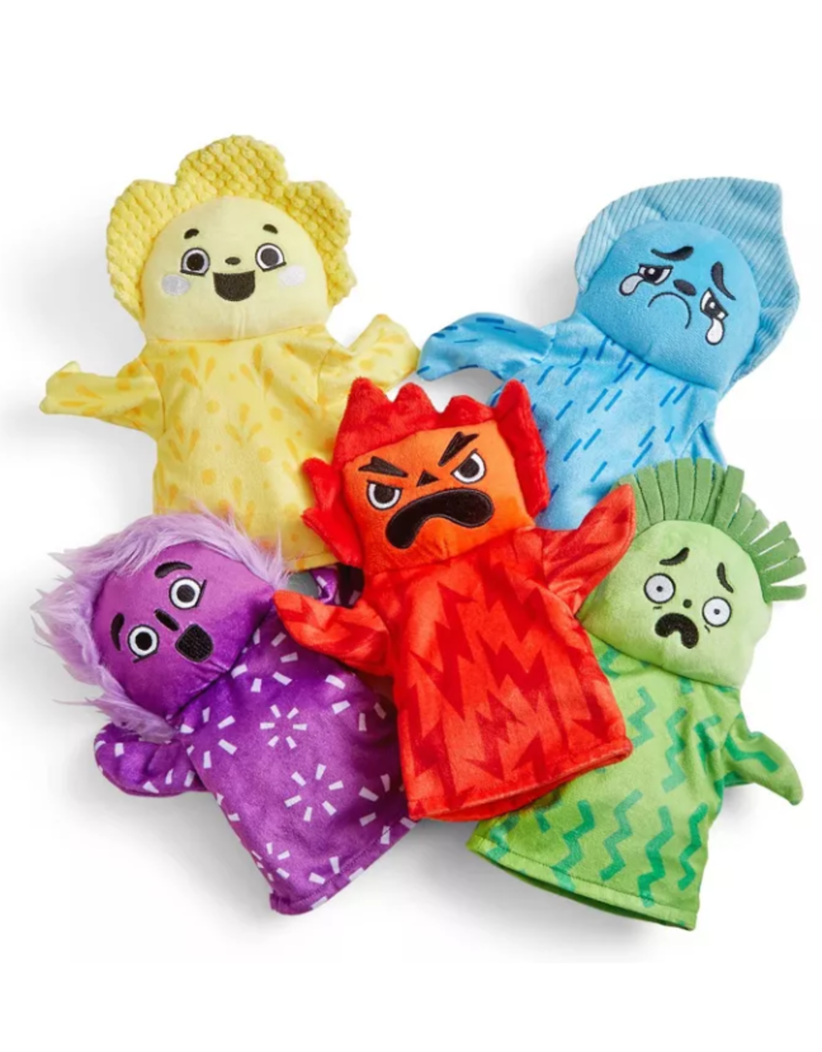 FEELINGS FAMILY PUPPETS 5 PC