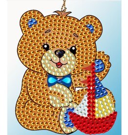 DIAMOND ART: KEYCHAIN SAILOR BEAR