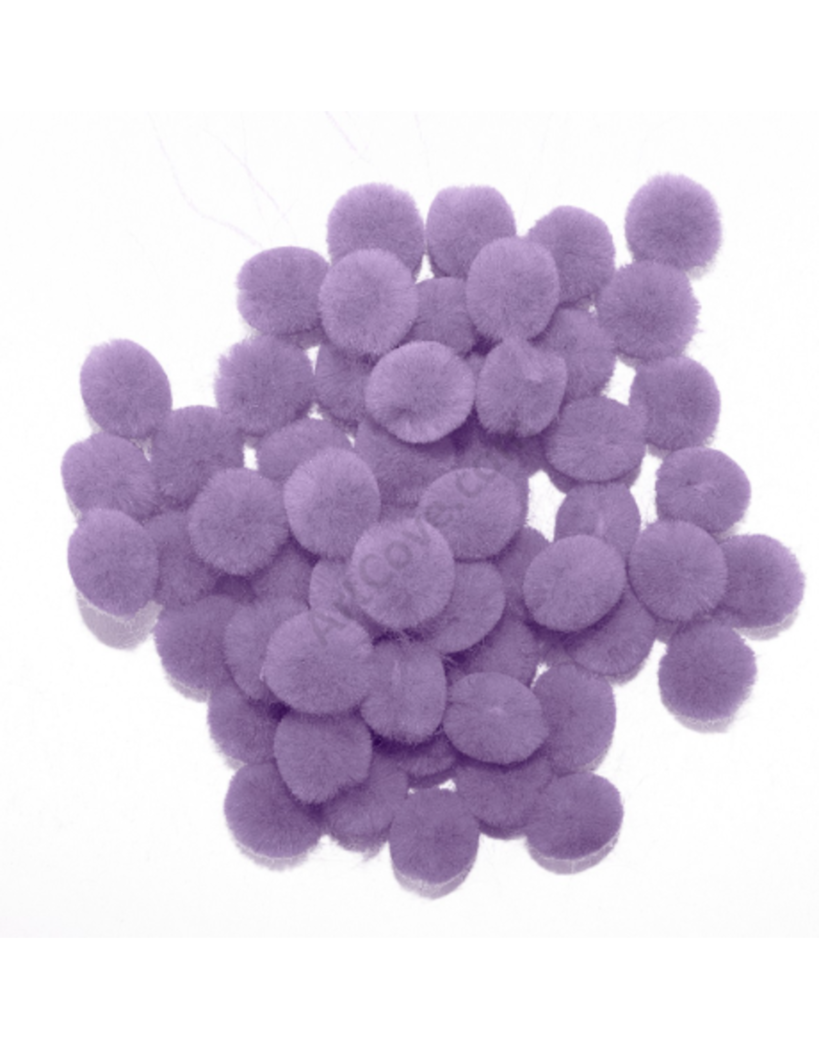 POM POM 1/2" LAVENDER 100PC