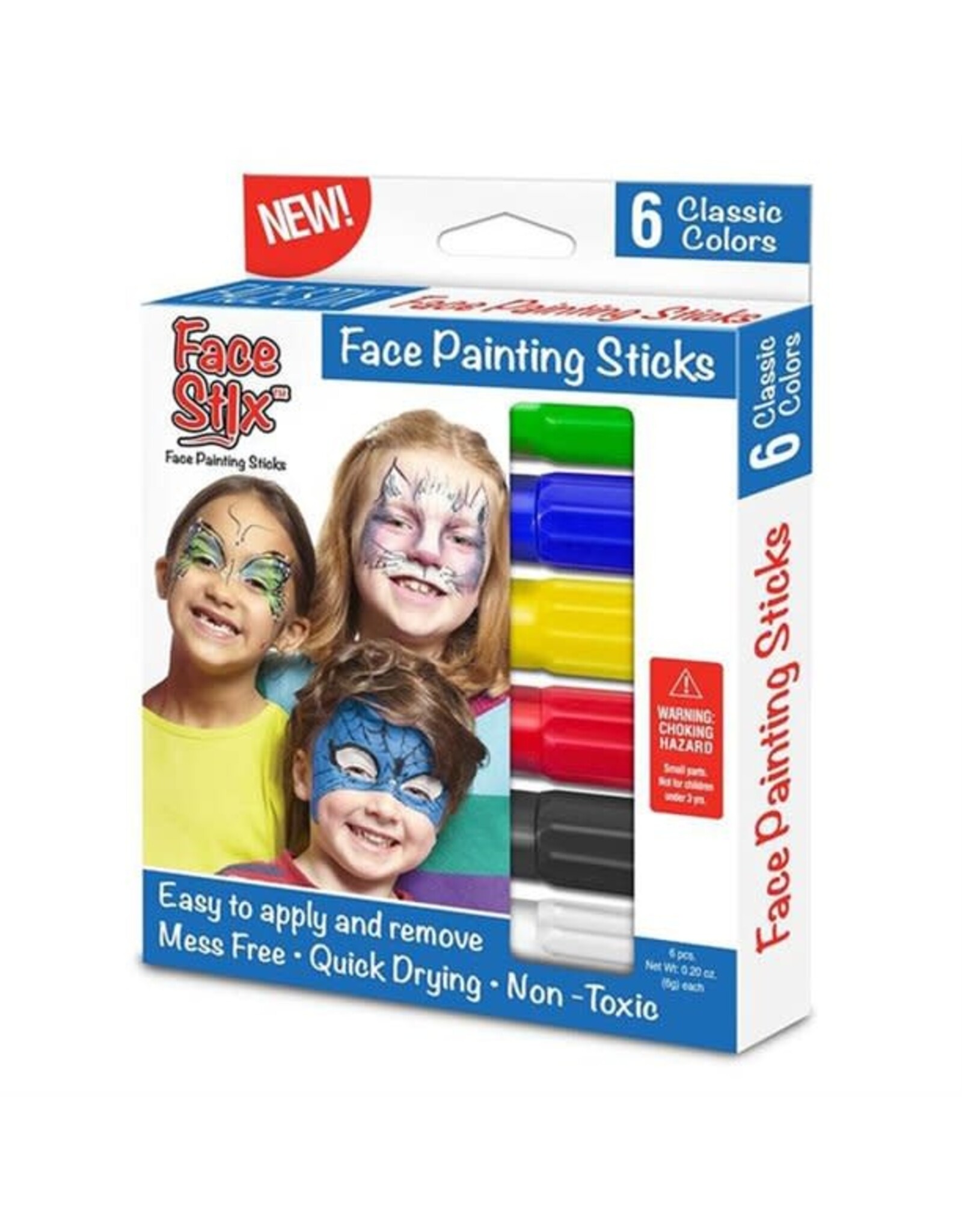 FACE PAINTING STICK-6 COLOR