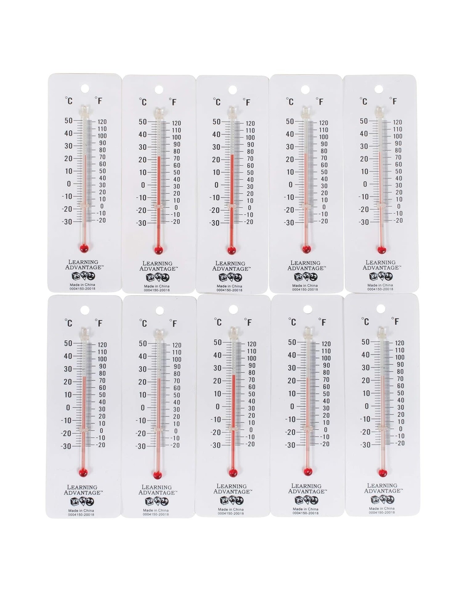 STUDENT THERMOMETERS 10PCS
