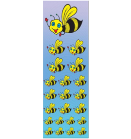 incento magic STICKER ASSORTED SIZE HAPPY BEES 6 SHEETS