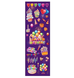 incento magic STICKER HAPPY BIRTHDAY 6 SHEETS