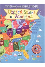 Sticker Book with ReUsable Stickers - United States of America