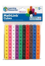 Learning Resources MathLink Cubes, Set of 100