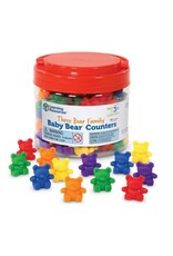 Learning Resources Baby Bear Counters, 6 colors, Set of 102