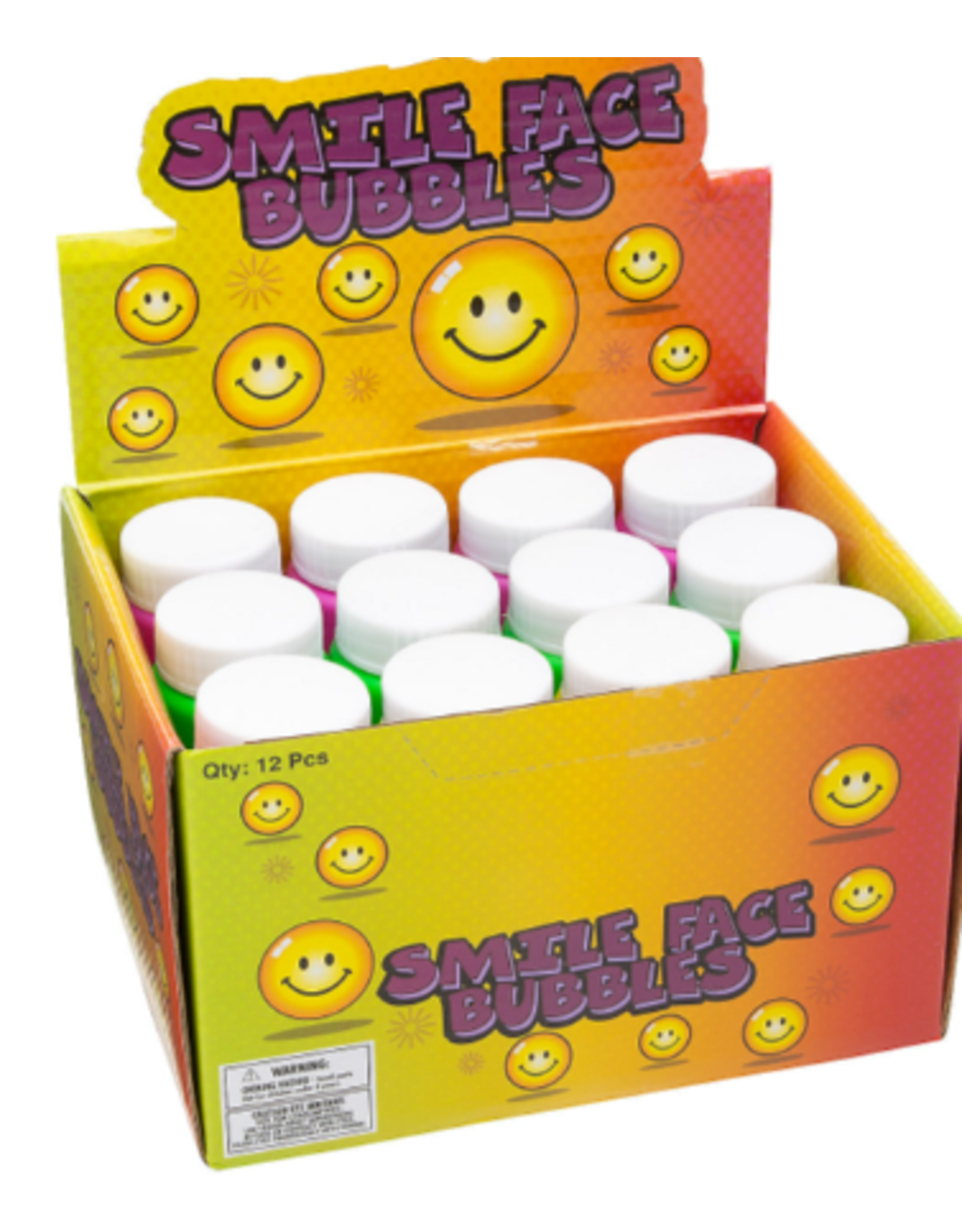 BUBBLES SMILE WRAPPER 2OZ 12PC