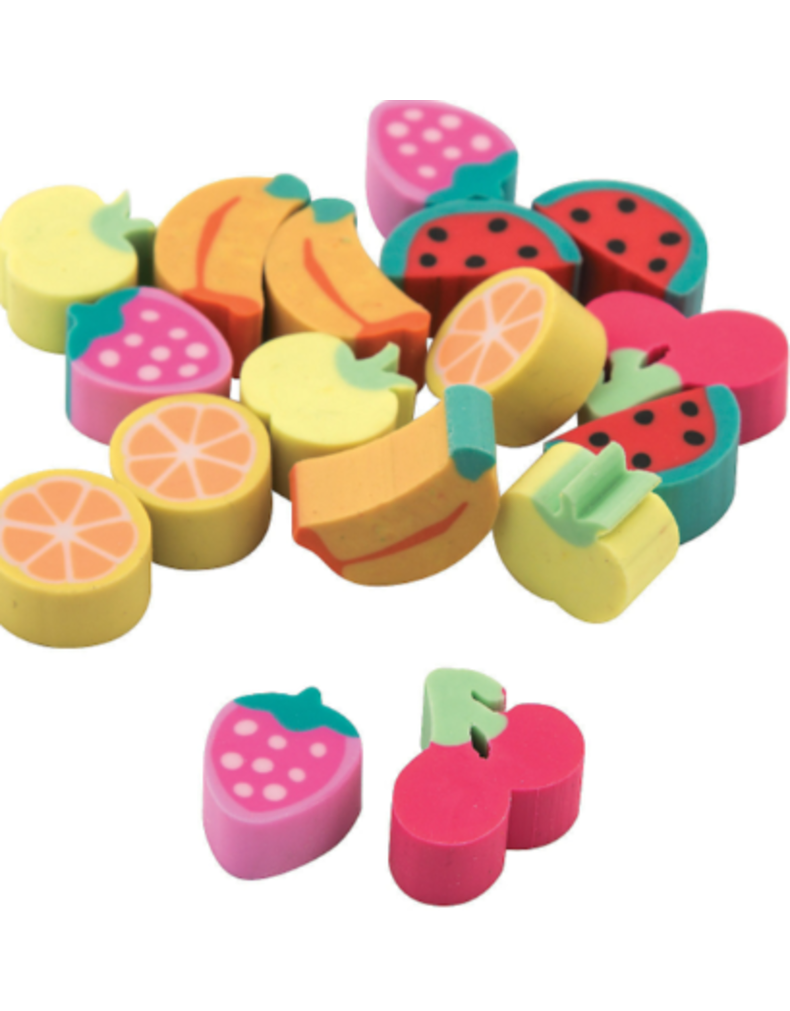 ERASERS: FRUIT ASSORTED 300 PACK
