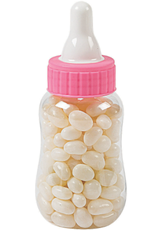 FAVOR BABY BOTTLES-  PINK 5.5"