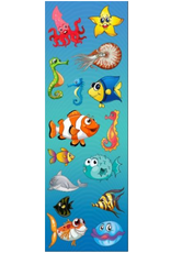 incento magic STICKERS -  Fish   Aquarium Die-Cut - 6 SHEETS