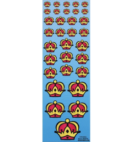 incento magic STICKERS  -  CROWNS - 6 SHEETS