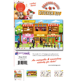 incento magic STICKER ART -  Brachos Plaza 11.5"X17"