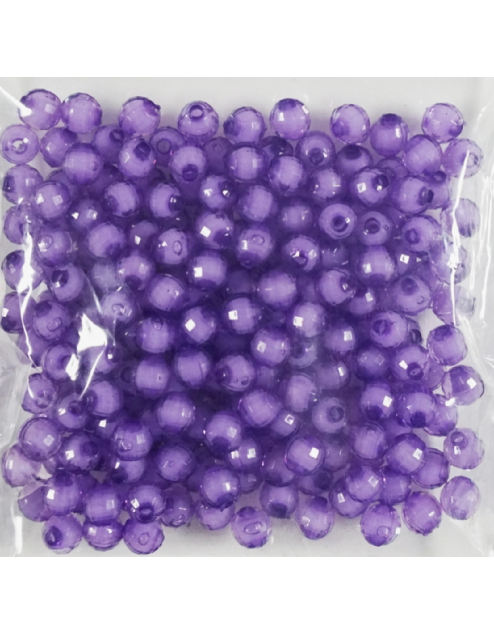 50 Qty 20mm Colorful Purple Theme Mixed Beads - Acrylic Mixed Beads -  Chunky Beads #134