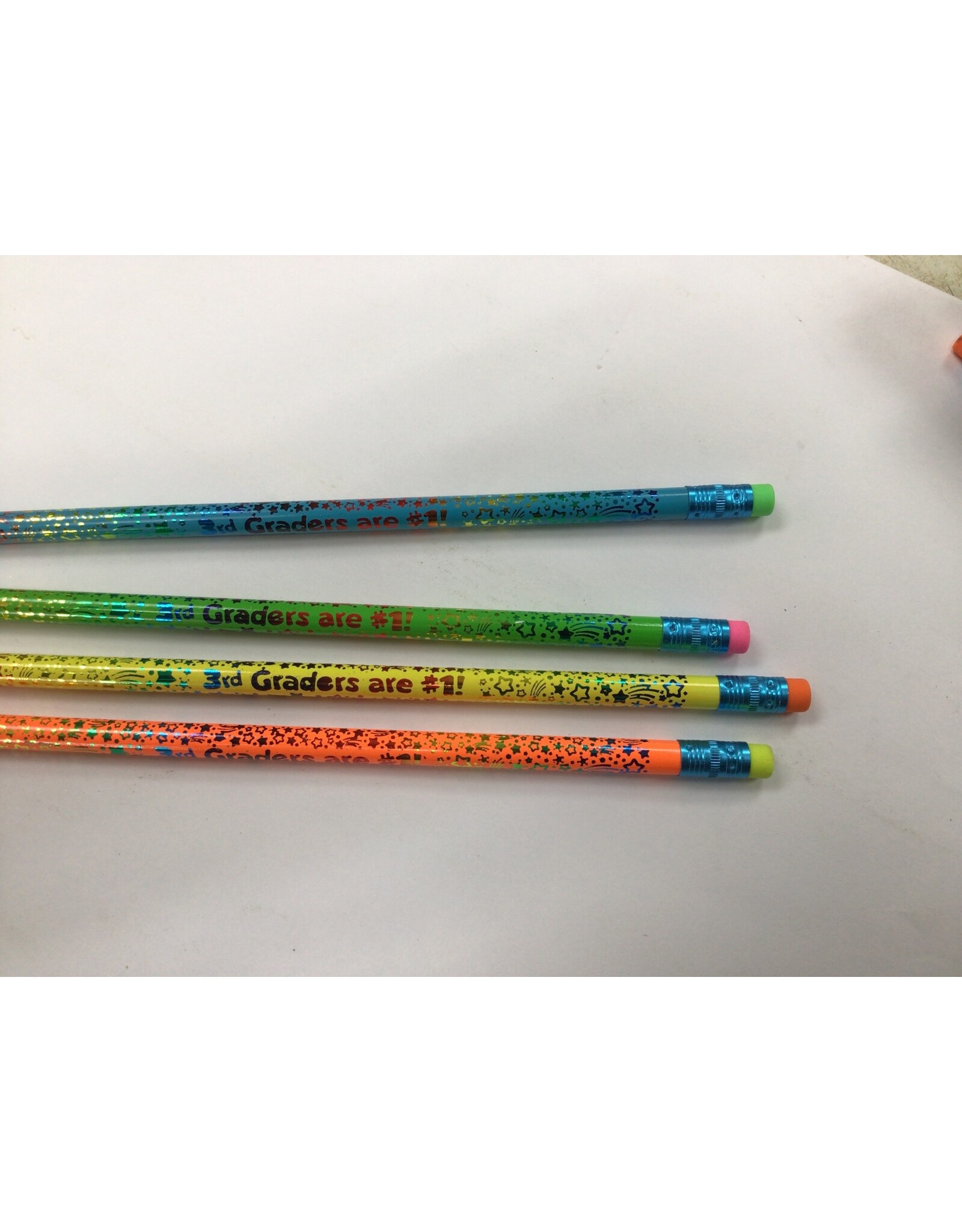 PENCIL: THIRD GRADERS ARE #1-WITH STARS