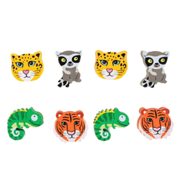 JUNGLE ANIMAL  ERASER PENCIL TOPPER
