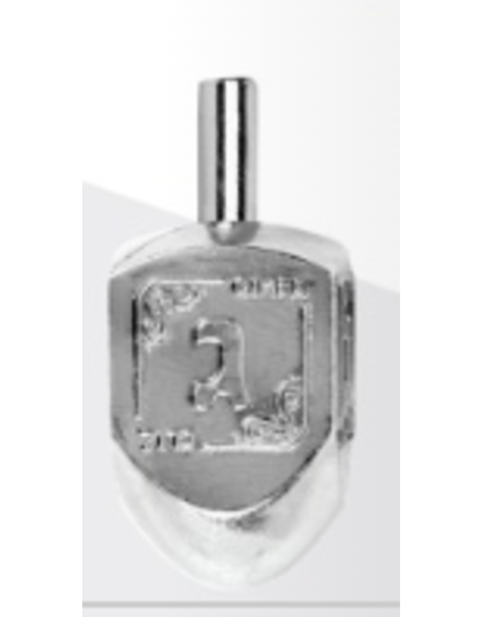 SILVER DREIDELS - SMALL  1"