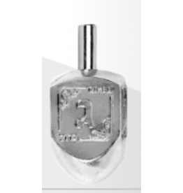 SILVER DREIDELS - SMALL  1"