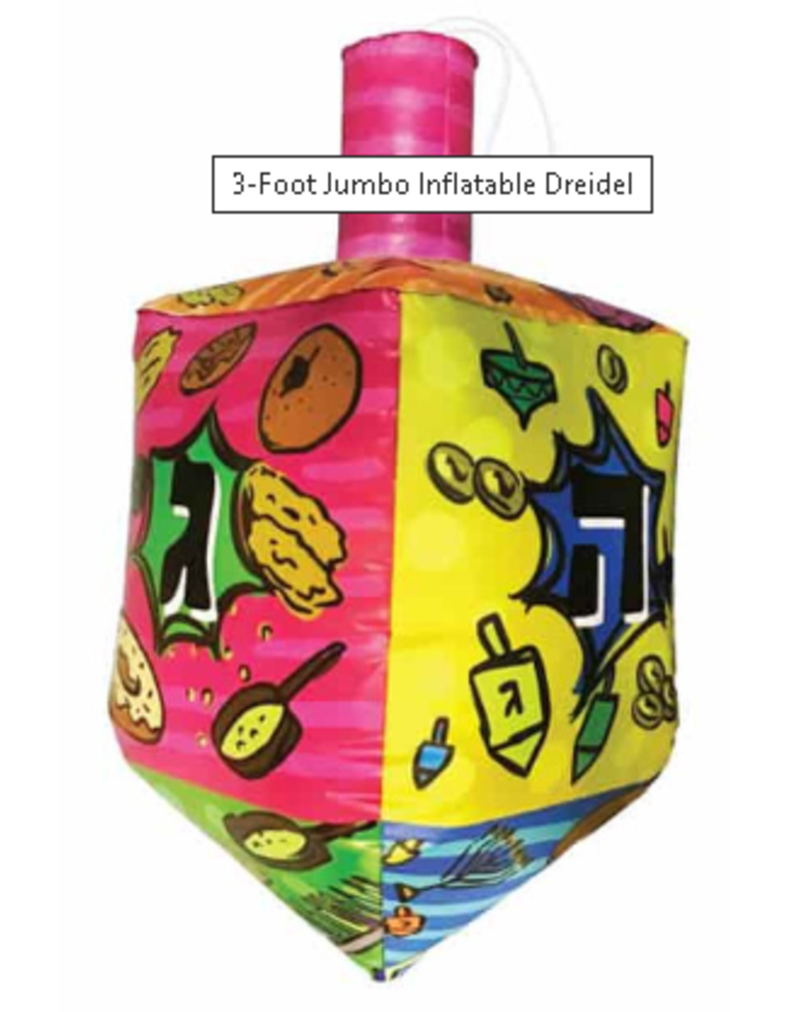 INFLATABLE DREIDLE 12X12X32