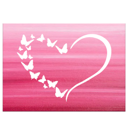 REVERSE PAINTING KIT HEART