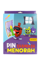 PIN THE SHAMESH ON THE MENORAH GAME 24” x 20”
