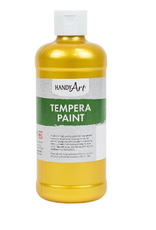 HANDY ART TEMPERA PAINT 16OZ GOLD