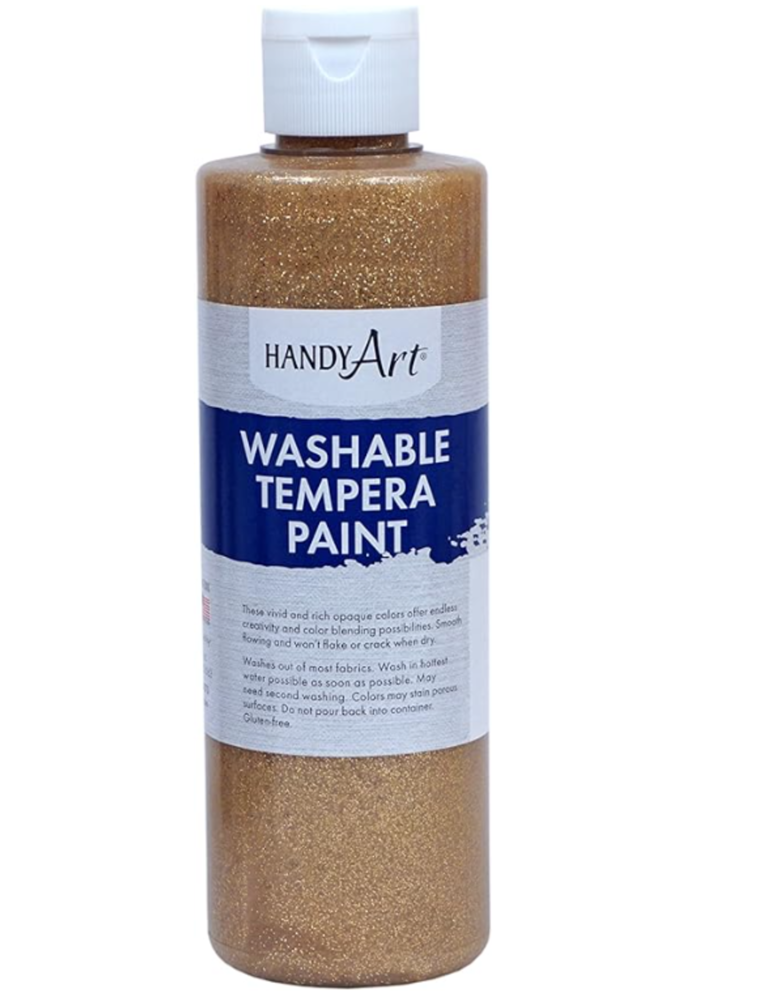 WASHABLE GLITTER PAINT GOLD 8OZ