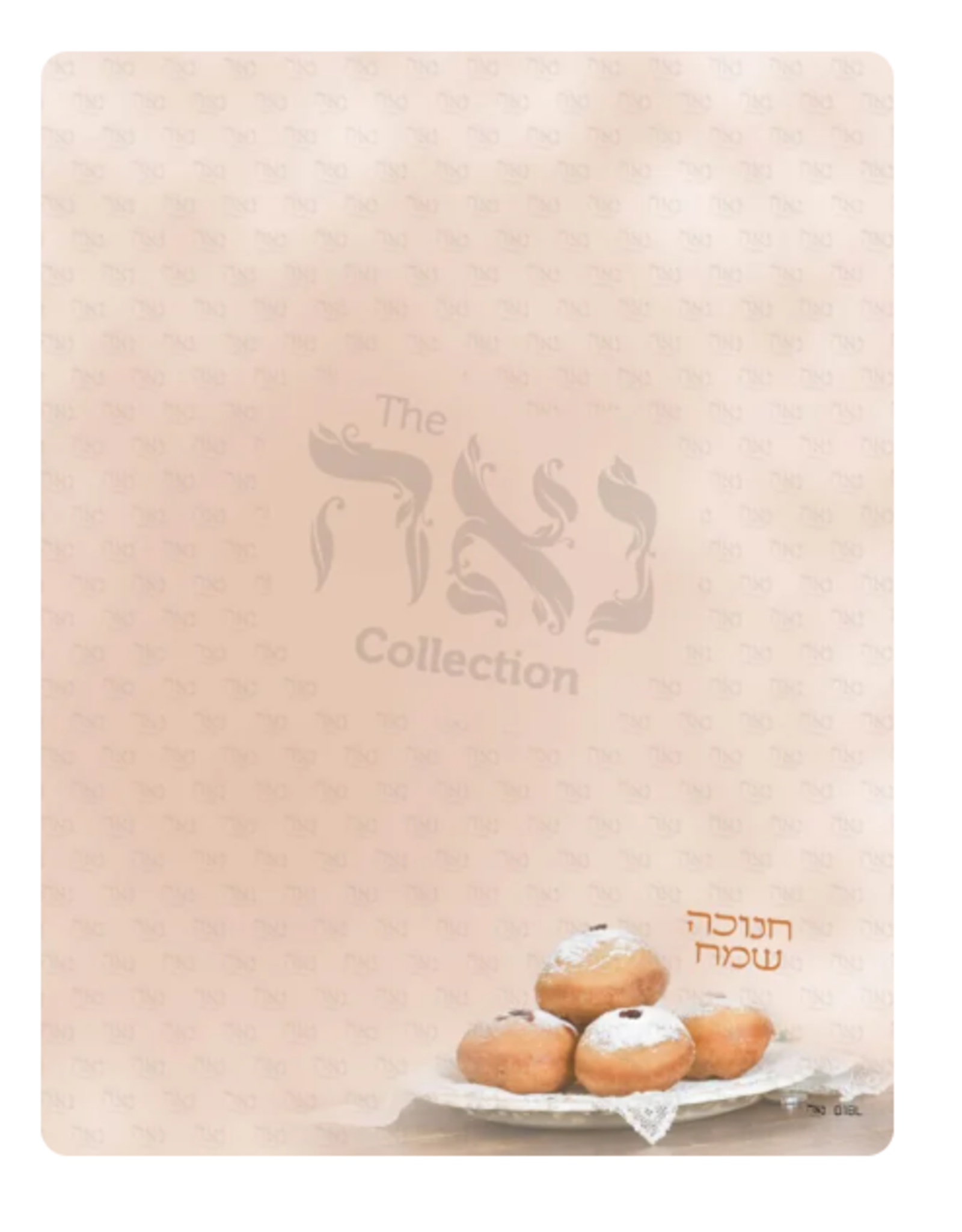 DESIGN PAPER NOTES:  CHANUKAH DOUGHNUTS 3X4  50SHT