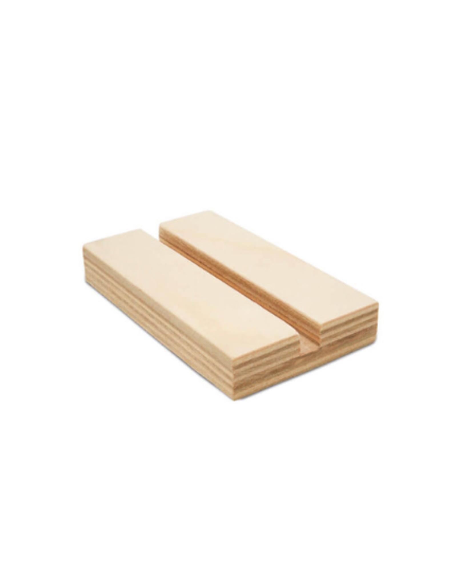 WOOD  BASE  FOR 1/4" CUT OUTS 3"x3"