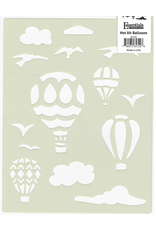 STENCIL: HOT AIR BALLOONS