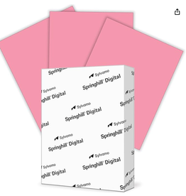 Digital Index CardStock :  8½''x11'' CHERRY  250 Sheets