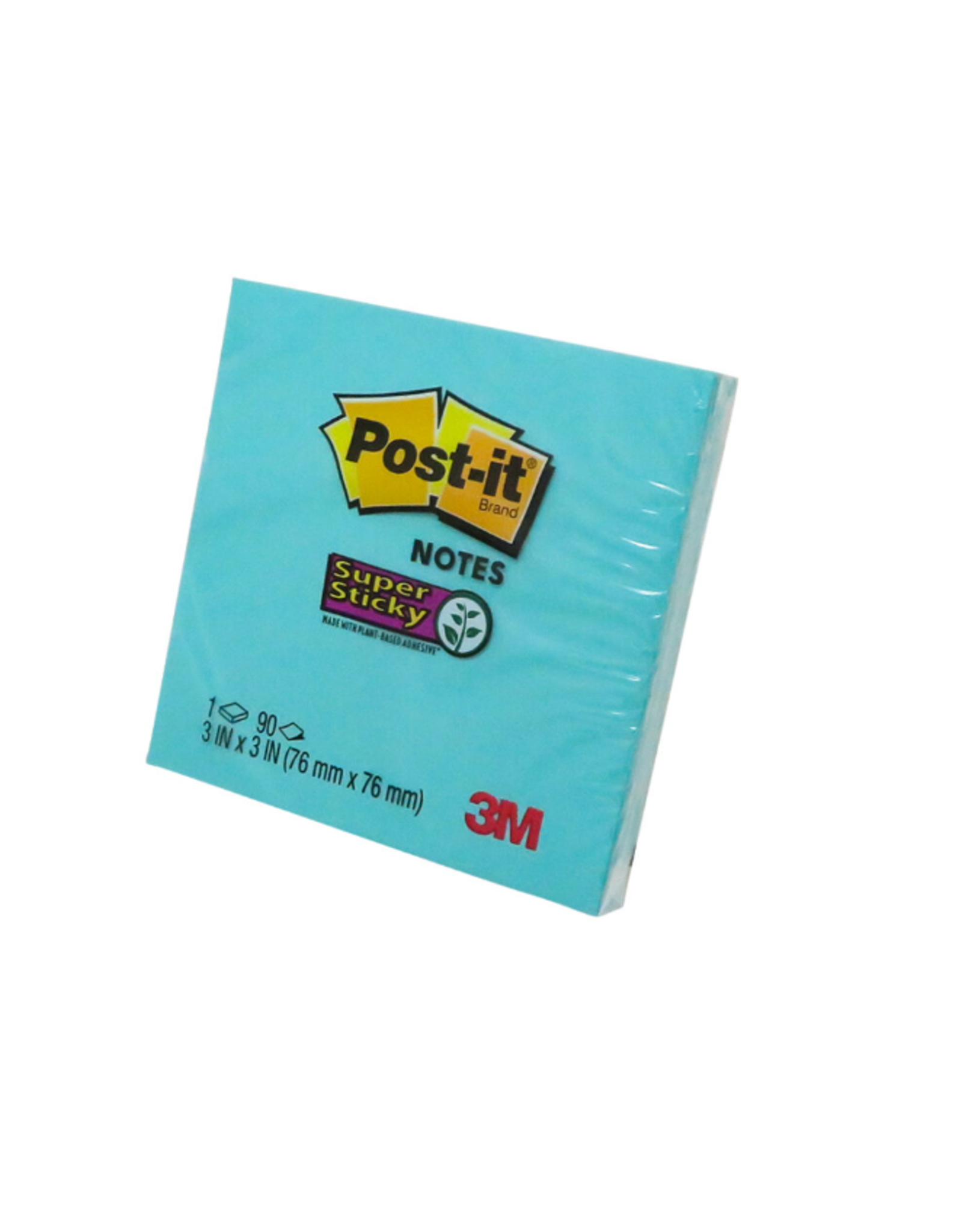Post-it Notes Super Sticky Assorted Colors  3x3 90 Sheets