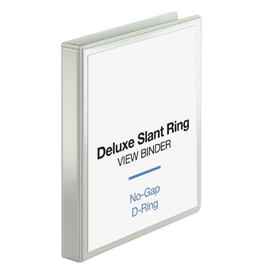 Binder - View  1" - D-RING - White