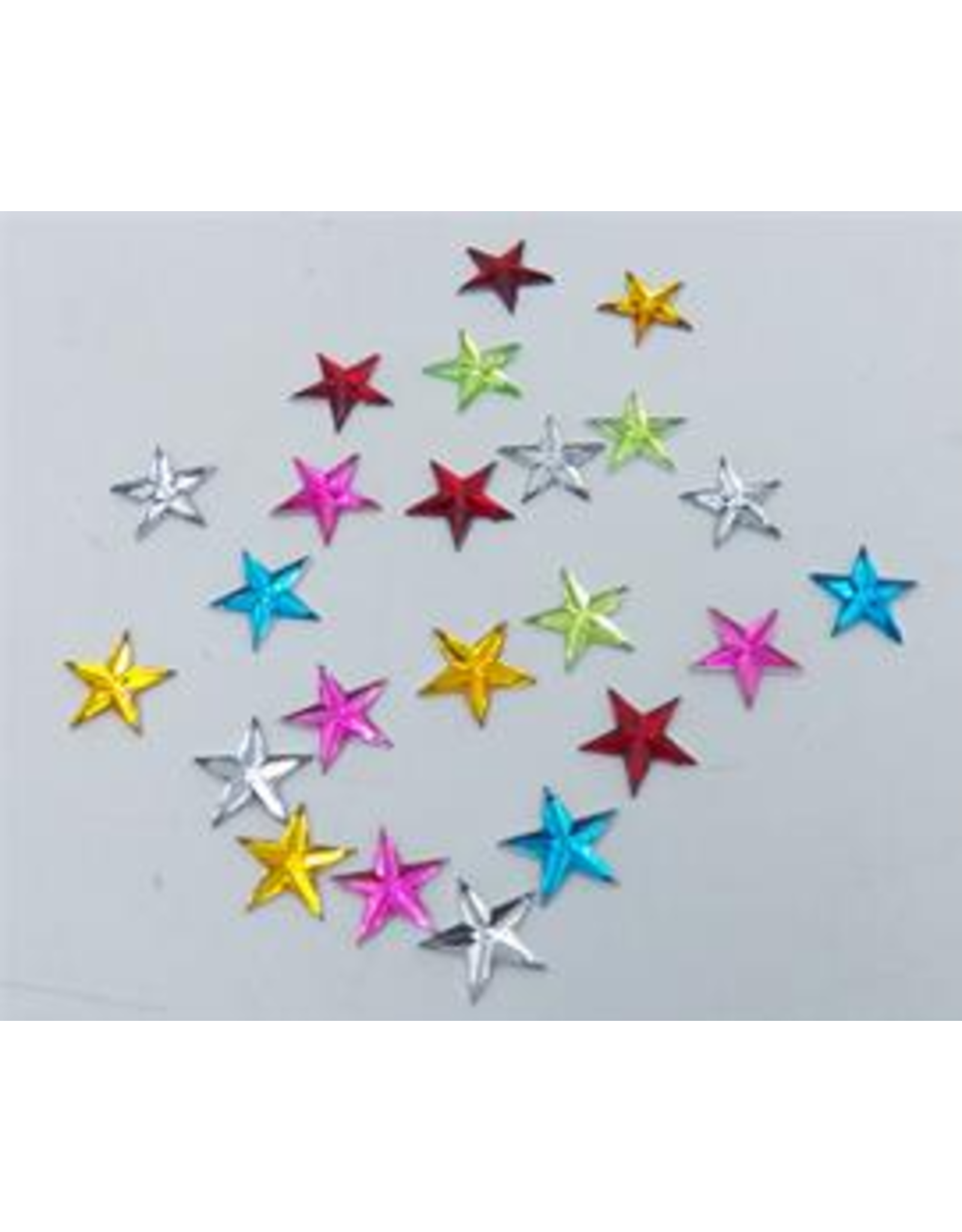 STAR RHINESTONE 6MM ASSORTED 300 PC