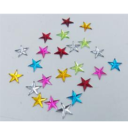 STAR RHINESTONE 6MM ASSORTED 300 PC