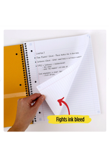 NOTEBOOK -  1-SUB Collg Rld   FIVE STAR - Reinforced Storage Pockets 100sheets