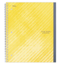 NOTEBOOK FIVE STAR 1-SUBJECT COLLEGE RULED  100 Sheets