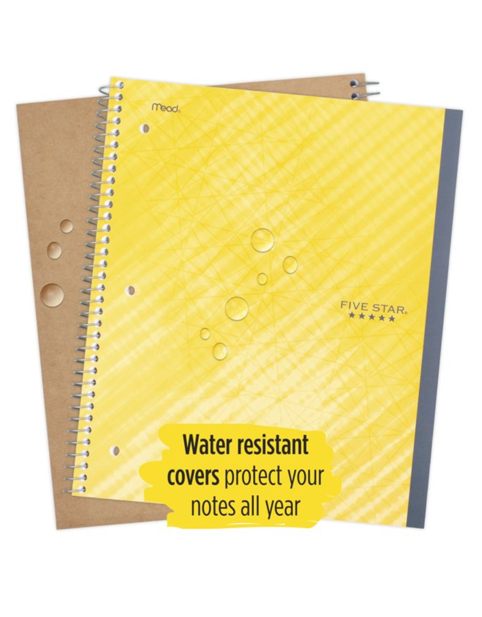 NOTEBOOK FIVE STAR 1-SUBJECT COLLEGE RULED  100 Sheets