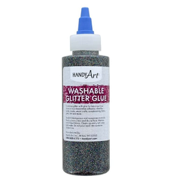 WASHABLE GLITTER GLUE: MULTI COLOR 4OZ