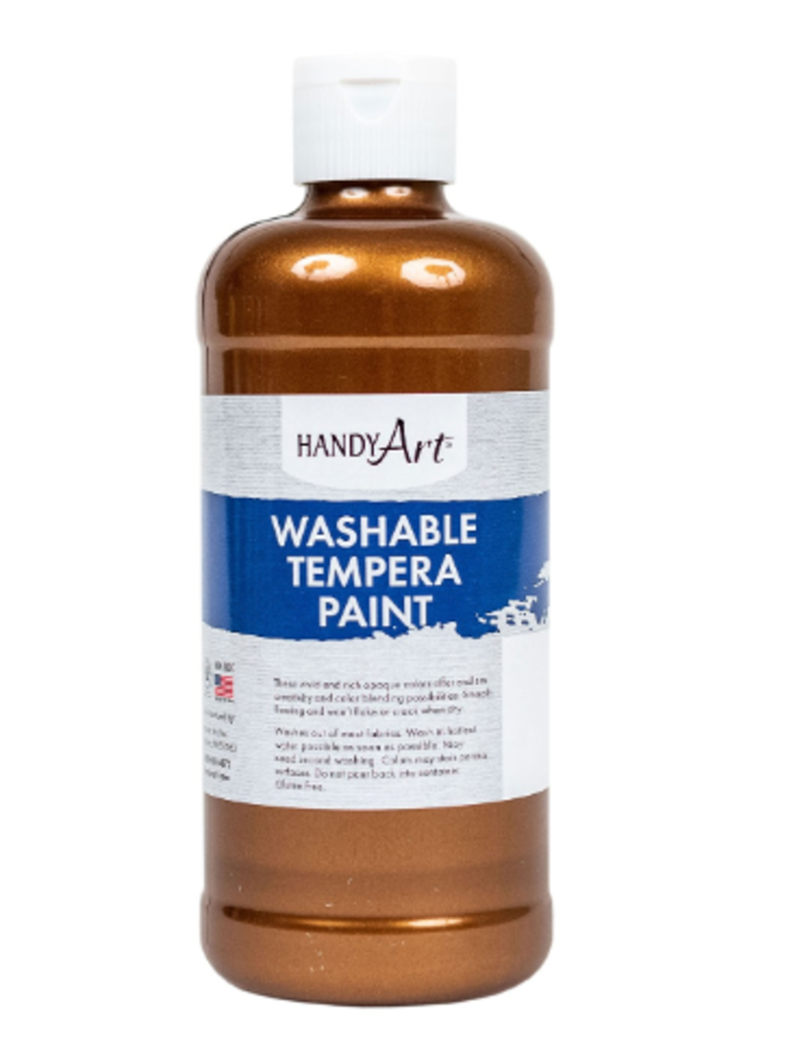 WASHABLE METALLIC PAINT: BRONZE 16OZ