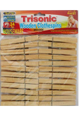 CLOTHESPINS: 3-1/3"  24 PACK