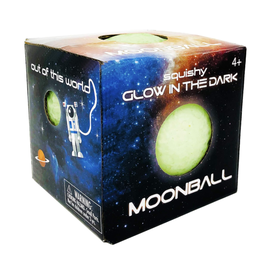 GLOW IN DARK MOON SQUISHY BALL