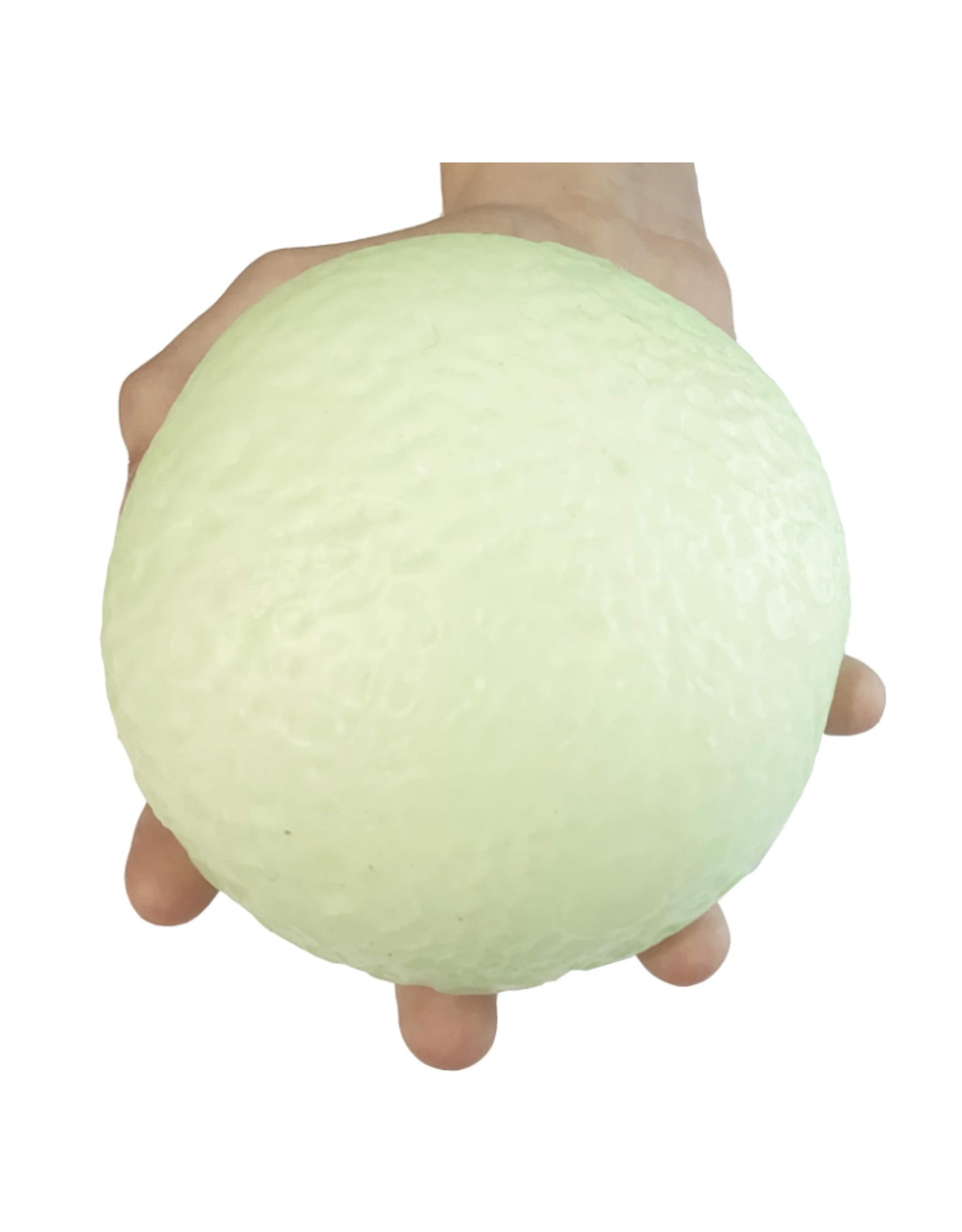 GLOW IN DARK MOON SQUISHY BALL