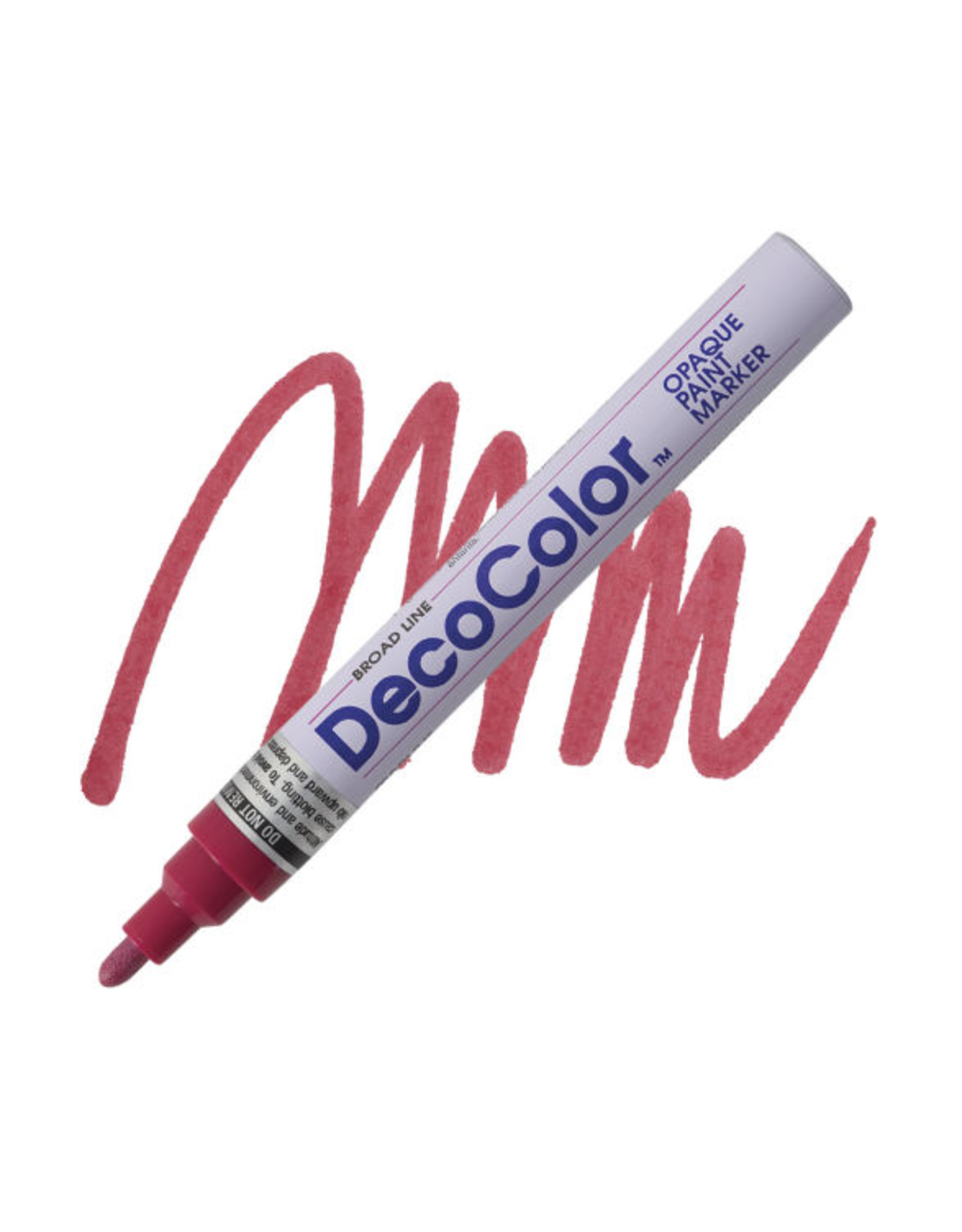 DECOCOLOR PAINT MARKER BROAD CRIMSON LAKE