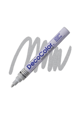 DECOCOLOR PAINT MARKER BROAD LIQUID SILVER